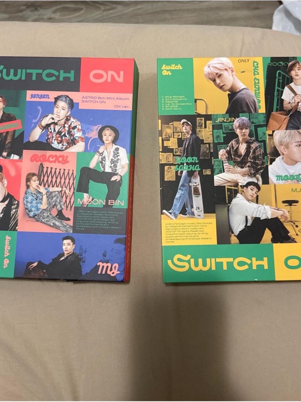 ASTRO SWITCH ON ALBUM SET OF 2
